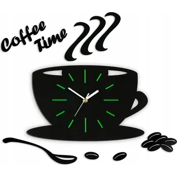 Hodiny Nástěnné hodiny Volan černé 64 cm