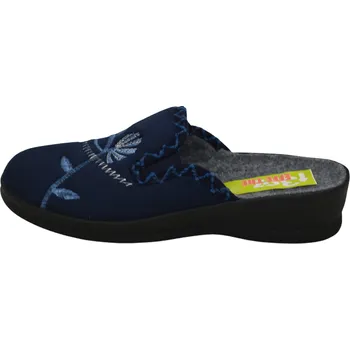 Dámské pantofle Obuv dámská domácí EFFE TRE 40302-180-355-044 modrá (Dámské domácí pantofle)