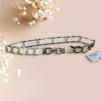 Opasek Dámský pásek pružný 72 až 90 cm více barev Barva: Zlatá