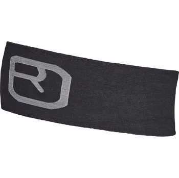 Sportovní čelenka Sportovní čelenka Ortovox Seamless Headband - black raven "M" Merino