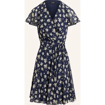 Dámské šaty Lauren Ralph Lauren Dámské Šaty, tmavě modrá / krémová, 40