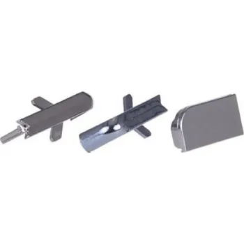 Nábytkové kování TL 11- sada rohů pro montáž na ležato šedá