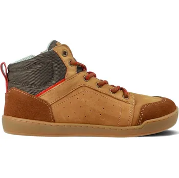 Pánská zimní obuv CRAVE BILBAO 2.0 Cognac | Kotníkové barefoot boty - 42