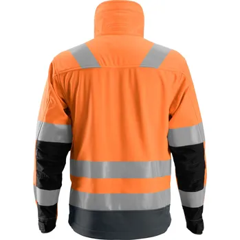 pracovní bunda Reflexní softshellová bunda AllroundWork, třída 3 oranžová vel. XS Snickers Workwear Velikost: L