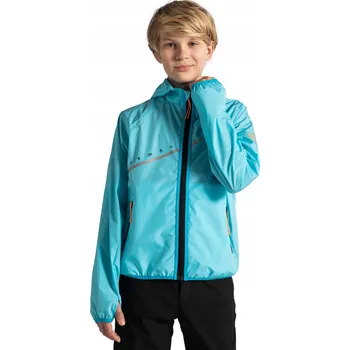 Chlapecká bunda Chlapecká přechodová bunda tyrkysová větrovka nepromokavá velikost 122 LEMON WL5
