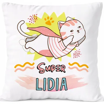 Polštář Dárek Polštář pro Adu, dceru dítěte, s potiskem