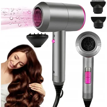 Fén PROFESIONÁLNÍ FÉN NA VLASY SILNÝ S IONIZACÍ, DIFUZÉREM A KONCENTRÁTOREM