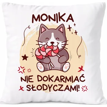 Polštář Polštář Dárek pro Malwinu, dceru dítěte s potiskem