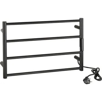 Radiátor Bemeta 704151080 Elektrický sušák ručníků 56x37 cm, černá