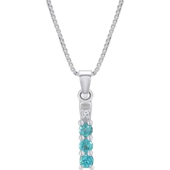 Šperk Jemný stříbrný přívěsek s apatity Freesia