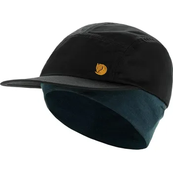 Čepice Zimní ušanka FJÄLLRÄVEN Bergtagen Mountain Cap Black-Dark Navy - S/M