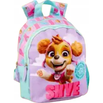 Městský batoh Batoh Tlapková patrola se dvěma přihrádkami SKYE 226 pro mateřskou školu