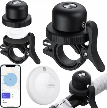 Lokátor GPS lokátor MiTag MiLi MiBell s funkcí zvonku na kolo pro iOS/Apple