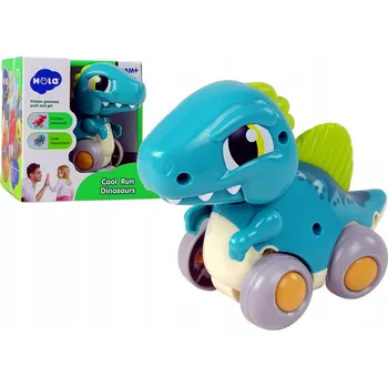 Figurka Dinosaurus na kolečkách LEANToys 12667 modrý