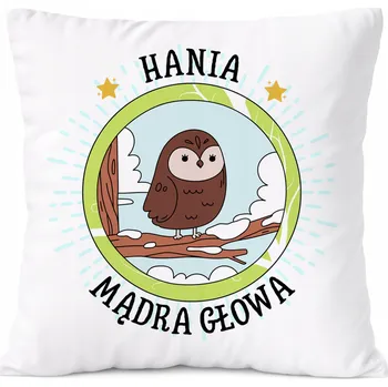 Polštář Dárek Polštář pro syna s potiskem v srpnu