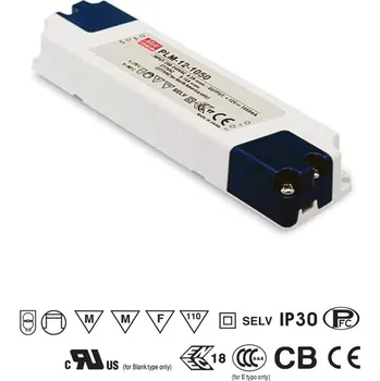 Napájecí zdroj pro osvětlení Mean Well PLM-12-500 Proudový zdroj pro LED 500mA