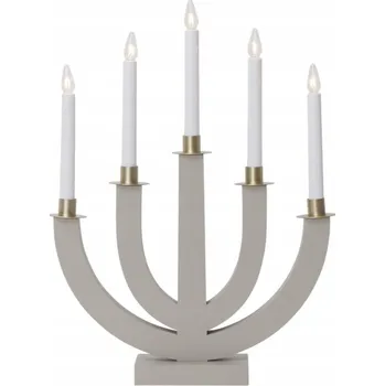 Svícen Dřevěný svícen Star Trading 47 cm