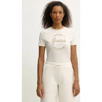 Tričko Guess GALA V5BI03.J1314 béžová 01B, vel. XS