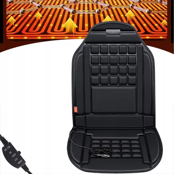 VYHŘÍVANÁ PODLOŽKA NA AUTOSEDAČKU 12V UNIVERZÁLNÍ 2 REŽIMY