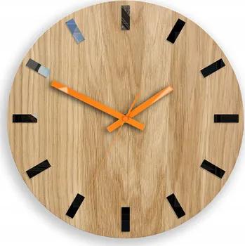 Hodiny Nástěnné hodiny Volan hnědé 33cm