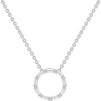 Přívěsek Stříbrný karma přívěsek s diamanty Heidi