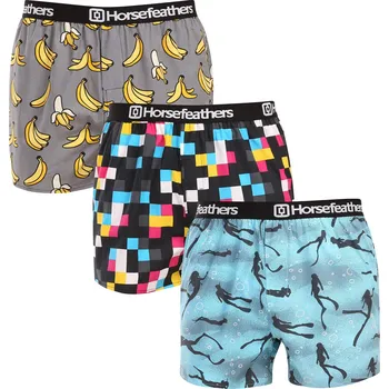 Trenýrky 3PACK pánské trenky Horsefeathers Frazier Bundle 10 (AM096M) M Možnost vrácení zboží ZDARMA do 120 dnů!