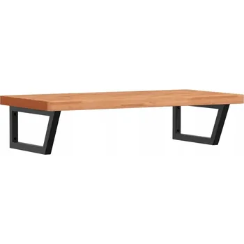 Koupelnový nábytek Police pod umyvadlo buk 100x50 černá