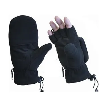 Pracovní rukavice Rukavice S PŘEKRYTÍM FLEECE ČERNÉ M - Není skladem