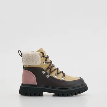 Dívčí oblečení Reserved - Zateplené trekingové boty - hnědá - 587GG-88X - 587GG-88X-36
