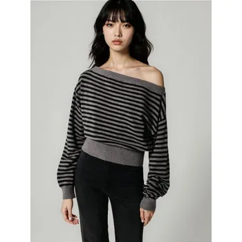 Dámské oblečení Pruhovaný svetr - M/L - House - proužky - 259GH-ST1