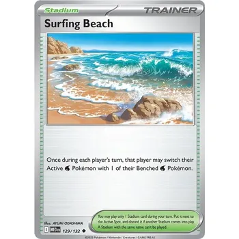 Sběratelská karetní hra Surfing Beach 129/132 - Mega Evolution Typ karty: Non-Holo