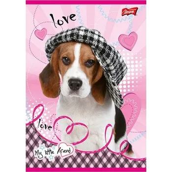 Sešit St.Majewski ŠKOLNÍ SEŠIT A5 MY LITTLE FRIEND PEJSEK 16 listů, linkovaný