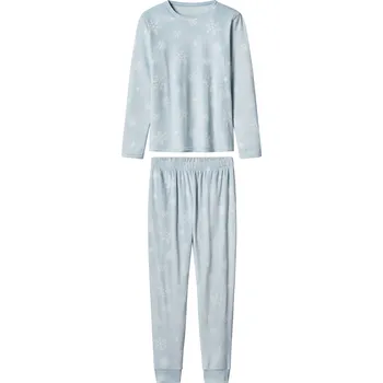 Dívčí oblečení esmara® Dívčí plyšové pyžamo (světle modrá, 134/140)
