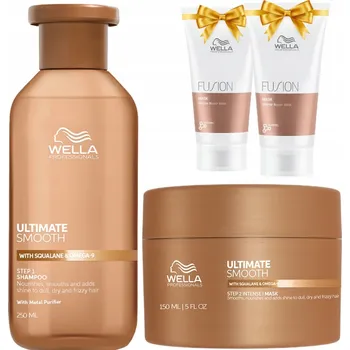 Šampon Šampon a maska Wella Ultimate Smooth pro suché vlasy sada 2 ks