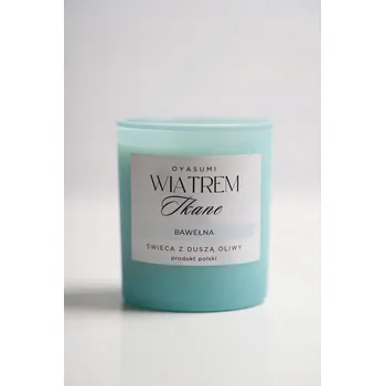 Svíčka Vonná svíčka olivová Větrem Tkané Oyasumi 30 ks