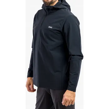 Cyklistická bunda Cyklistická bunda POC Mantle Thermal Hoodie - uranium black S