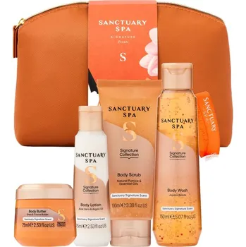 Tělový peeling SANCTUARY SPA Signature Treats celoroční set, 5 ks (signature)