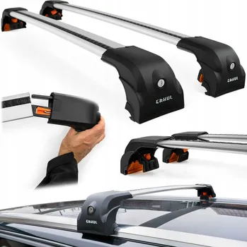 Příčník na automobil Střešní nosič - tyče na podélné nosiče pro VW CROSSPOLO V 2010-2017 HATCHBACK