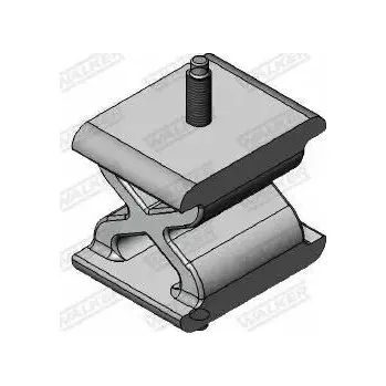 Výfukový systém Gumový závěs výfuku, systém výfuku WALKER 80577