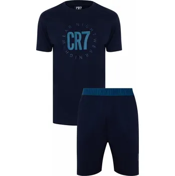 Pánské pyžamo Fan-shop Pánské pyžamo CR7 Short navy velikost: XXL