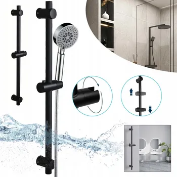 Obraz DRĄŻEK PRYSZNICOWY Z NEREZOVÉ OCELI S DRŽÁKEM NA SPRCHOVOU HLAVICI