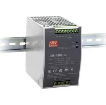Měnič napětí Mean Well DDR-480D-12 Měnič DC/DC na DIN lištu