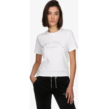 Dámské tričko Juicy Couture ARCHED DIAMANTE NOAH T-SHIRT M 186536