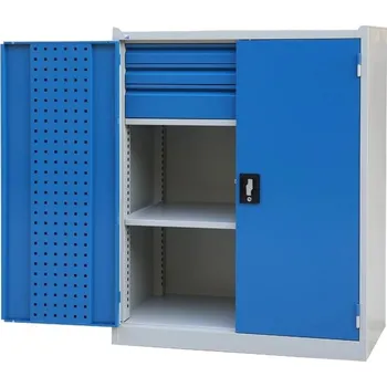 Skříňka na nářadí ENPRAG Dílenská skříň JF-TC03B, 3 zásuvky a police, 1170x920x500 mm