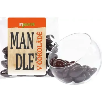 Mandle v hořké čokoládě 100g IPJ NATUR