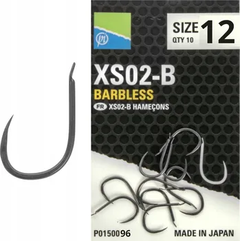 Rybářský háček Zemnící Háčky Preston Innovations XS02-B, 10 ks