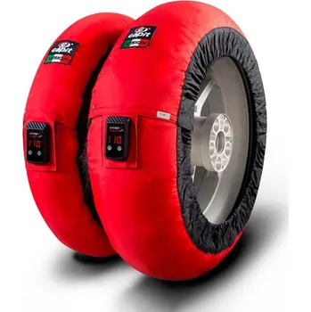 Sada na opravu pneumatiky Nahříváky pneumatik CAPIT Maxima Vision M/XXL (115-120-125/17” / ≥200/60/17”) Red