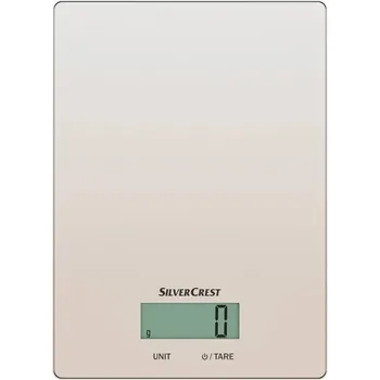 Kuchyňská váha SILVERCREST Kuchyňská váha 5 kg LCD TARA Automatické vypnutí Béžová