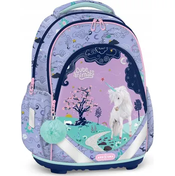 Školní batoh Školní batoh ARS UNA s více přihrádkami, vícebarevný