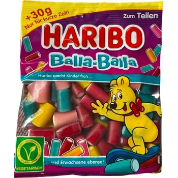 Bonbon Haribo Balla-Balla 190g - Originál z Německa